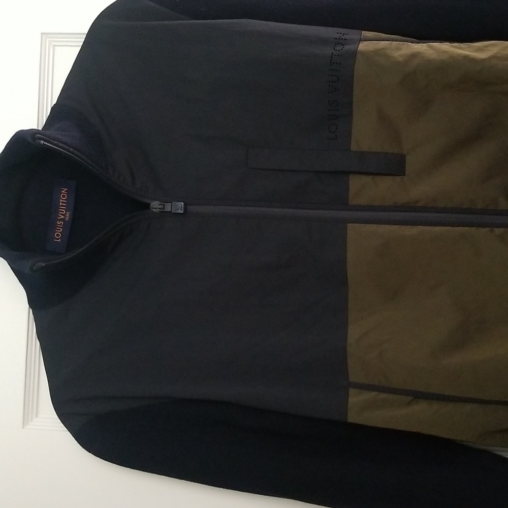 Louis Vuitton Men's wool/nylon track jacket